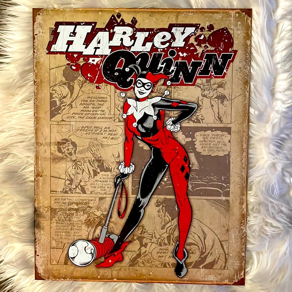 Metal Wall Art Harley Quinn